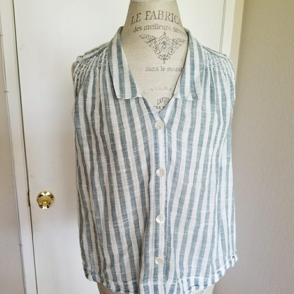 Anthropologie Stripes Top